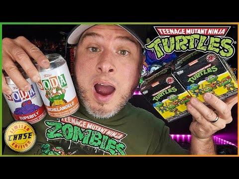 Teenage Mutant Ninja Turtles Funko Soda & Funko Mystery Minis Unboxing