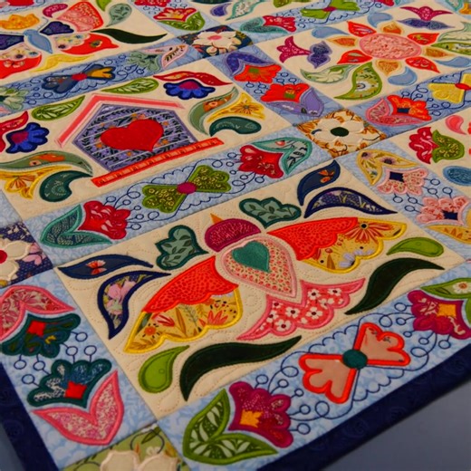 2.6K views · 26 reactions |  Spring Wonder Mystery Quilt – All...