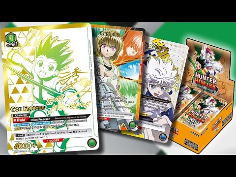 Opening NEW Hunter X Hunter Cards! (Union Arena TCG)