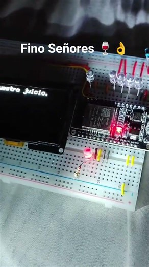 Esp32 + Display oled 2.4" I2C prueba de funcionamiento #arduino #programming