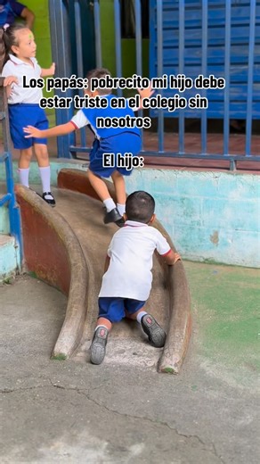 Colegio Bilingüe Interamericano Virginia Satir on Instagram: "😂 Los papás pensando que su hijo la pasa mal en el cole… 👦 El hijo: viviendo su mejor vida en el recreo 🎉 #VirginiaSatir #ColegioBilingüe #VidaEscolar #NiñezFeliz #Nejapa #DiversiónAsegurada"