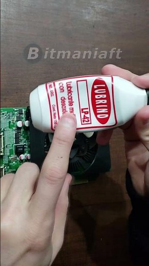 Cómo reparar y lubricar el ventilador de mi placa de vídeo o gráfica que hace ruido o gira poco.