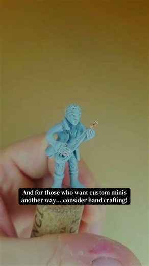 Crafty Affordable TTRPG Miniatures