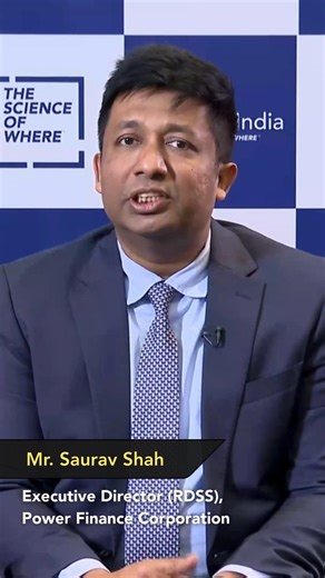 Esri India on Instagram: "How is GIS helping the power sector scale and enabling utilities to grow smarter in an increasingly crowded landscape? ⚡ Hear directly from Saurav Shah (Executive Director, RDSS, Power Finance Corporation Ltd.) as he shares how GIS is being used to manage utility networks more efficiently and support smarter, data-driven decisions. #EsriIndia #GIS #CustomerInterview"