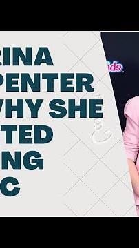 Sabrina Carpenter on Why she started Making Music!