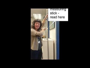 Using Swoffer Flow Meter Depth Measurement Gauge