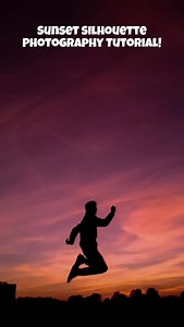43K views · 699 reactions | Sunset Silhouette Photography Tutorial ✨...