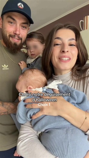 alors là, j’adore cette série d’halloween 🎃 Il me tarde d’avoir votre avis sur le déguisement qui va le mieux à notre famille ahaha #bebe #jeunemaman