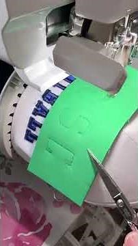 3D PUFF EMBROIDERY FONT FOR MACHINE EMBROIDERY FOR HATS.