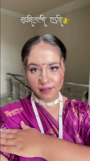 The Art of Marathi Saree: A Cultural Showcase #marathilook #marathimulgi