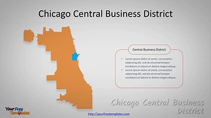 Chicago map templates