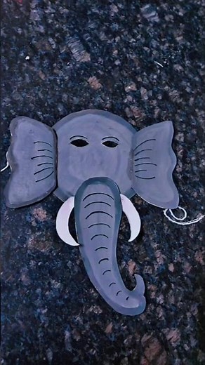 elephant 🐘 face mask for kids