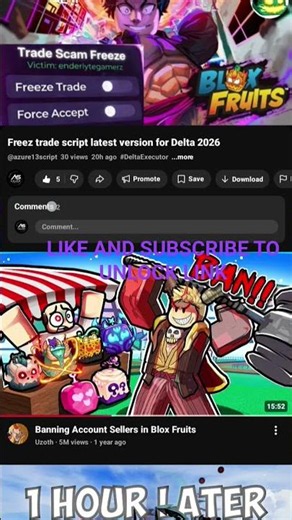 tutorial how to get my freez trade script #bloxfruit #gaming #delta