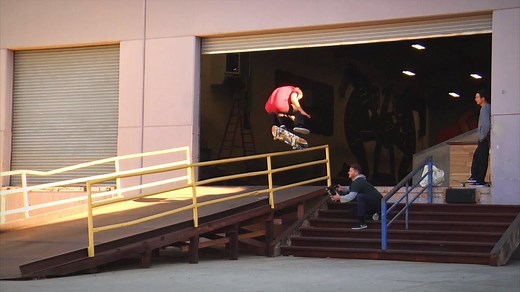 Yoshi Tanenbaum made his Berrics debut in our Bang Yo'Self 3 contest, winning the People's Choice Award in the process. The following nine years have been full of milestones—he was the first to turn pro DURING his Recruit filming—and more recently he won our Berrics Gnarliest Trick Contest with his breathtaking 2018 "gazelle" flip. We've compiled some of Tanenbaum's best moments here. | Berrics
