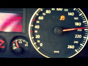 VW GOLF 5 GT 1.4 TSI 170 HP ON HIGHWAY TOP SPEED