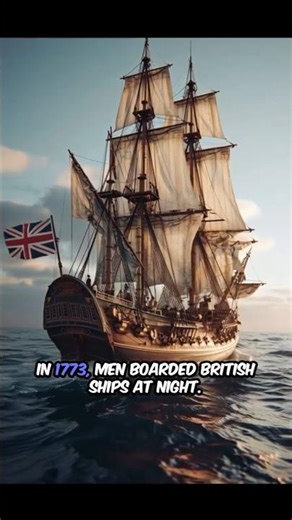 The Strange Truth About the Boston Tea Party #BostonTeaParty #historyshorts