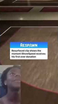We made the right guy famous 🥹 The wholesome moment IShowSpeed received his first ever donation