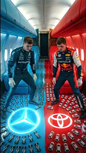 RED 🔴 vs BLUE 🔵 Can a Rally Team Beat F1 Precision at High Altitude? ✈️🏆 #toyota #mercedes