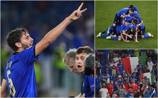 Euro 2020, Italia-Svizzera 3-0: Azzurri agli ottavi. HIGHLIGHTS