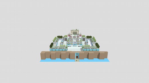 Babylon hanging gardens - Download Free 3D model by Home Design 3D (@homedesign3d)