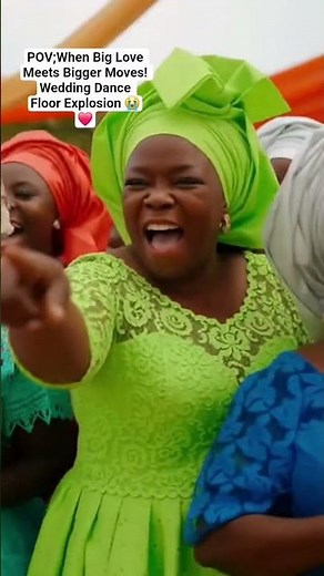 Plus-Size Bride & Groom STEP UP… Then DROP the CRAZIEST Afrobeat Moves! 😂🔥 Guests WILD! #shorts
