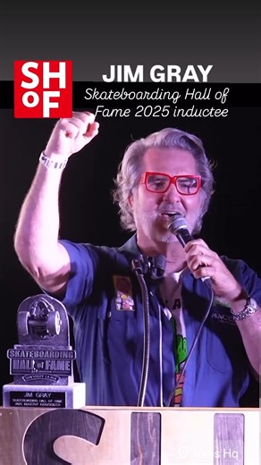 2.1K views · 84 reactions | Repost from and credit to @sktstream JIM GRAY- Skateboarding Hall of Fame 2025 inductee #skateboardinghalloffame2025 ---- 臨 thedarkslide.com | The Dark Slide | Facebook