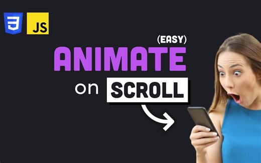 使用HTML、CSS和JavaScript制作微妙而美丽的滚动动画