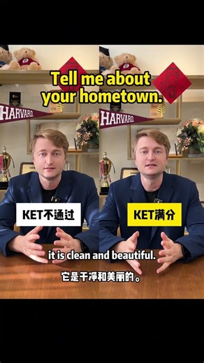 KET Speaking Part 1 – Tell Me About Your Hometown | Full Marks Answer