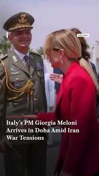 Italy’s PM Meets Gulf Leaders to Discuss Military Aid, Energy Security, and Regional Stability