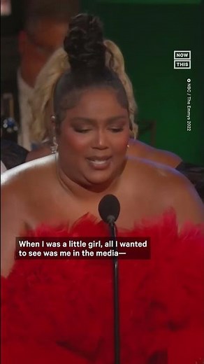 Lizzo Gets Emotional During Speech While Accepting Award