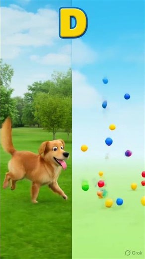 ABC Learning for Kids | A to F Alphabet Song | Fun Learning with Apple, Ball, Cat & More!