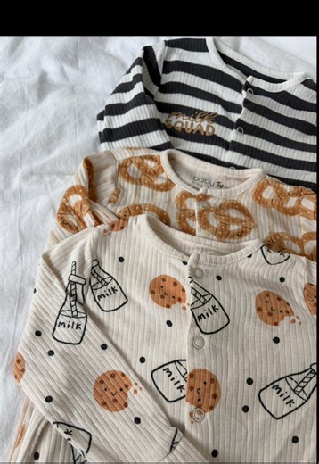 The cutest sleepsuits 🍪🥨 @TuClothing #baby#fashiontiktok#babiesoftiktok