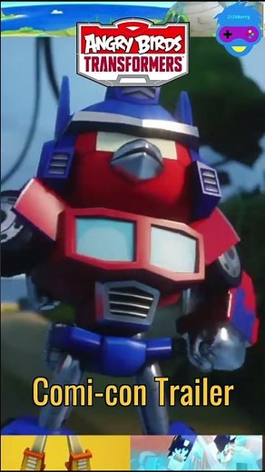 Angry Birds Transformers - Comic-Con Trailer 1 (Optimus Prime)