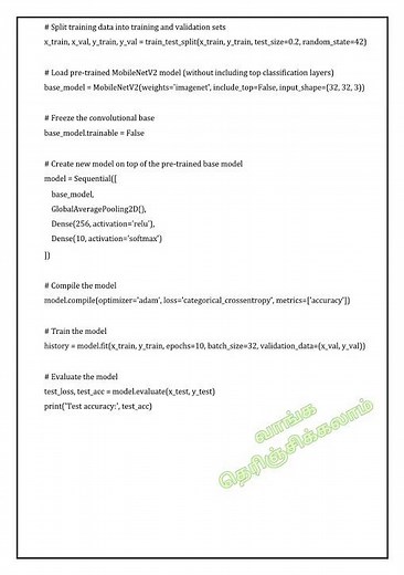 CCS355 – Neural Networks and Deep Learning |Using a Pre-Trained Model on Keras for Transfer Learning