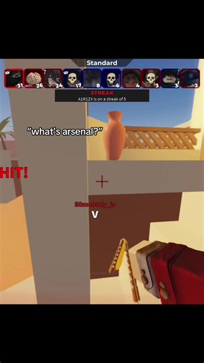 arsenal is heaven fr #roblox #arsenal #heaven #mobile #tuff? | roblox