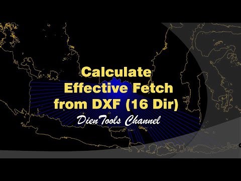 Effective Fetch Calculation (16 Directions)