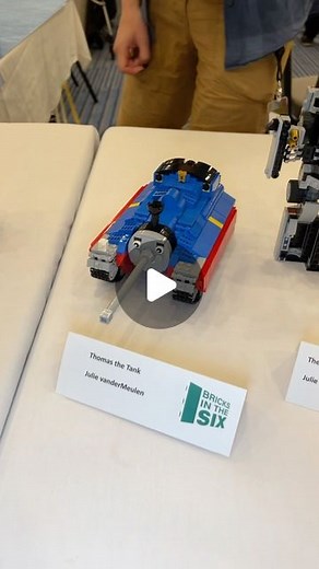 Brad | check out Thomas the Tank (Engine) built by Julie vanderMeulen #lego #legoset #legobuild #legothomasthetank #legocollector #legoconvention | Instagram
