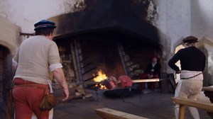 Following their construction in 1530, the kitchens at Hampton Court Palace continued to be used for 200 years, feeding the Tudor, Stuart and Georgian courts. They employed hundreds of people, and it was a hot, dirty place to work. Scullions were ordered not to go about naked or in vile garments, “nor lie in the nights and days in the kitchen or ground by the fireside.” This summer, we’re bringing the Tudor kitchens to life: bit.ly/TudorKitchens | Hampton Court Palace