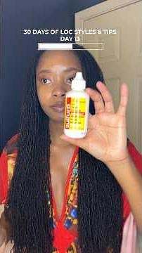 Dandruff Remedy Sulfur8 Review | 13/30 Days of Loc Styles & Tips #locs #sisterlocks