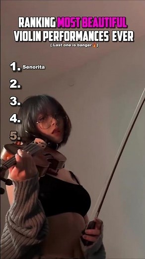 Ranking most iconic violin performances ever recorded #violin #ranked #ranking #music