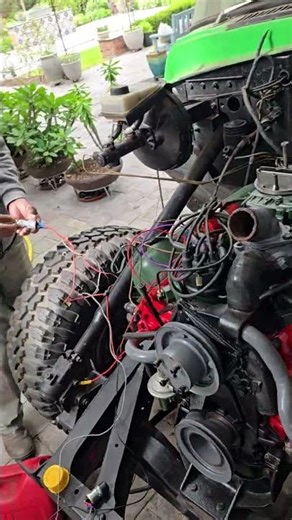 International harvester engine starts after 30 years