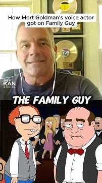 How Mort Goldman’s Voice Actor Got On Family Guy 😂