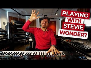 Playing with Stevie Wonder?