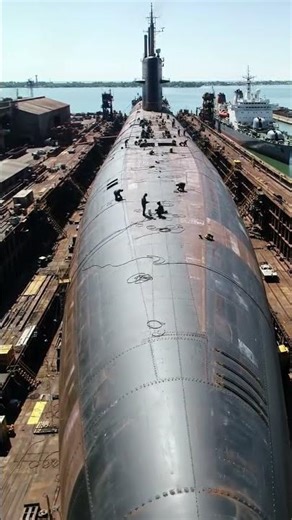 A Biggest Submarine Under Construction— 35× Bigger Than A Normal Submarine
