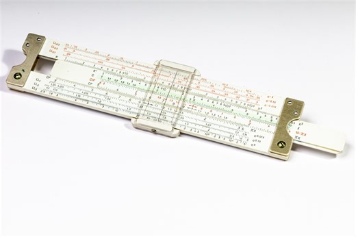 Keep a slide rule in your kitchen drawer for scaling recipes