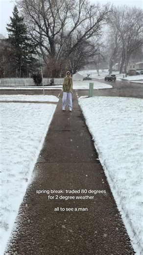 Spring Break Weather Surprise