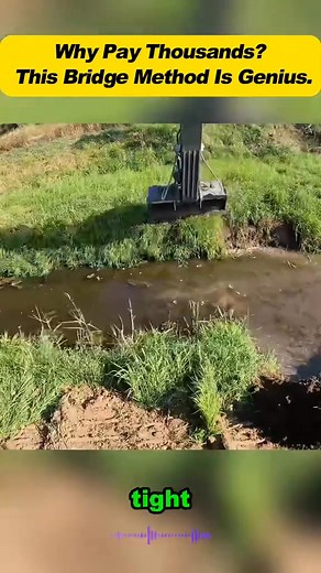 Watch How an Excavator Builds a Bridge in Days!#construction #bridgebuild #excavator #heavyequipment #DIYproject#engineering #sitework #buildit #constructionlife #machines | Machineworld