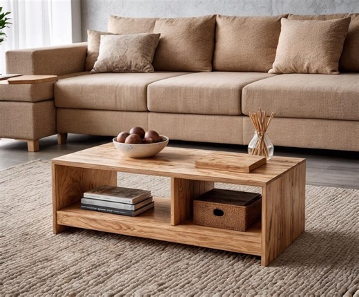 Farmhouse Coffee Table Plans | Easy DIY Build With Minimal Tools | PDF Download - Etsy