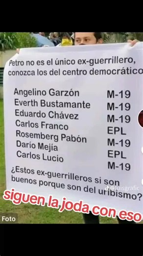 Ex-Guerilleros in Colombia: Political Affiliations Explained