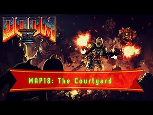 Doom II (Project Brutality) (Map18: The Courtyard)